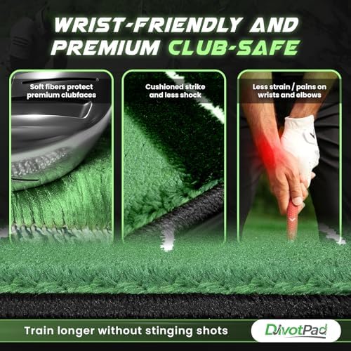 DivotPad Patented Golf Training Mat, Practice Mat and Swing Trainer - Image 5