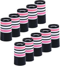 DONGKER Golf Iron Ferrules,10 PCS Golf Club Ferrules Golf Sleeve Ferrule Compatible 0.370'' Parallel Shaft