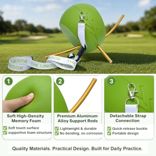 The Connector Golf Training Aid, Golf Training Ball Between Arms - Image 5