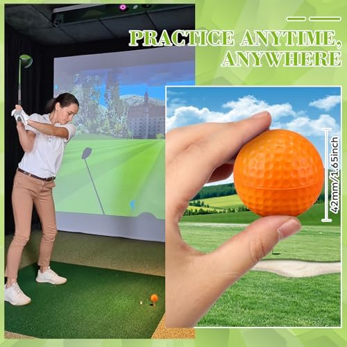 12 Pcs Foam Golf Practice Balls Soft Foam Balls - Image 4