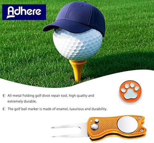 Adhere Golf Ball Markers & Divot Tools Personlized Enamel Ball Markers - Image 6