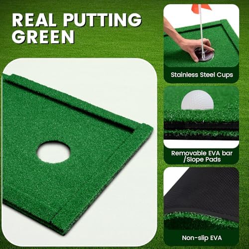 Putting Green Golf Putting Mat Practice Putting Matt - Image 2