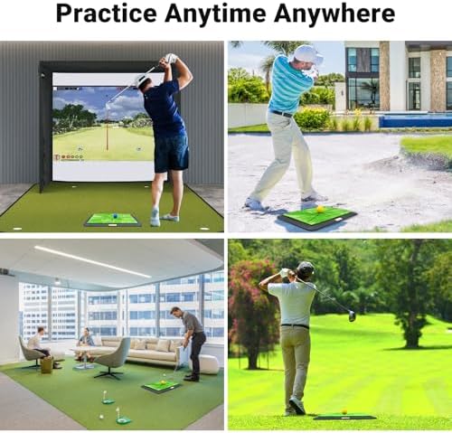 Golf Practice Mat, Golf Mats for Backyard Office & Garage Hitting Training - Image 6