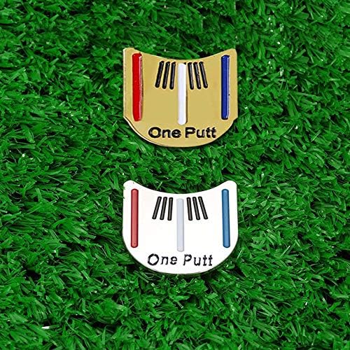 Wixine 2Pcs Golf Ball Marker Putting Putt Alignment Aiming Tool - Image 6