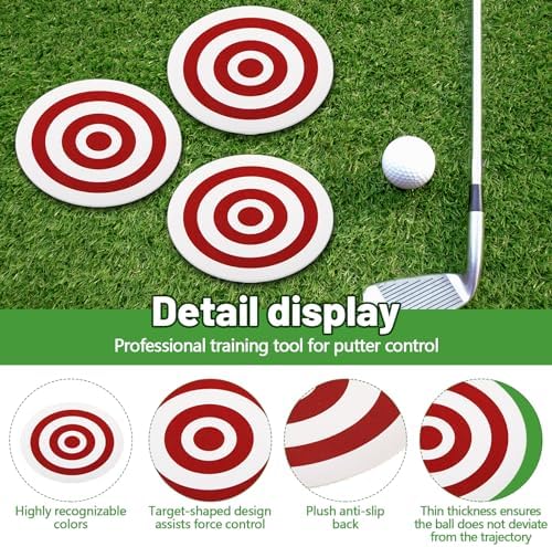 RoundFunny 6 Pcs Golf Putting Target Hole Cup - Image 4