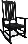 THOEOE Outdoor Rocking Chairs, Oversized Patio Rocking Chair | HDPE Outdoor by THOEOE