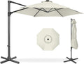 Best Choice Products 10ft Offset Cantilever Hanging Market Patio Umbrella by Unknown