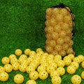 Coopay 50/100/200 Pack Practice Golf Balls, 42mm Plastic Golf Training Balls by Coopay