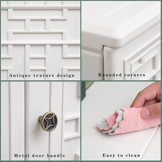 Mrosaa Indoor Outdoor Storage Cabinet Waterproof - Image 6