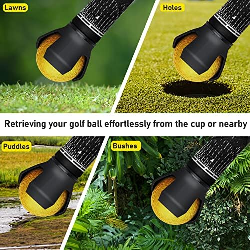 Golf Ball Retriever, 4 Pack Golf Ball Grabber Picker - Image 5