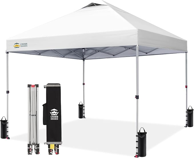 CROWN SHADES 10x10 Pop Up Canopy Tent by Unknown