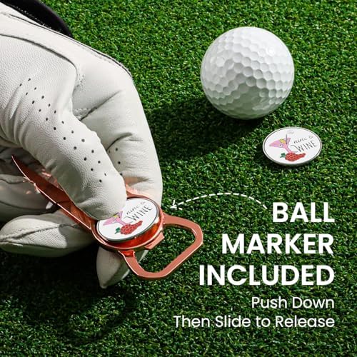 Amy Sport Golf Divot Repair Tool 7-in-1 Leather Grip 3 Pack - Image 5