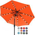 ABCCANOPY Solar Led Patio Umbrella by ABCCANOPY
