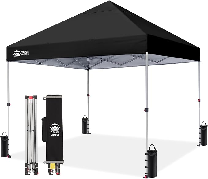 CROWN SHADES 8x8 Pop Up Canopy Tent by Unknown