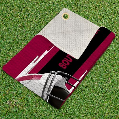 Northwest NCAA Golf Towel, Official Licensed Microfiber Waffle Fabric, - Image 3