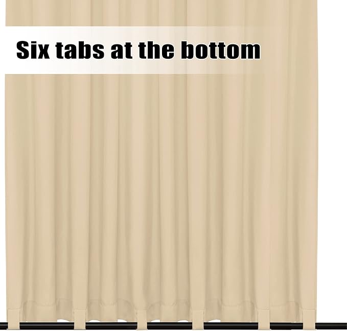 Easy-Going Outdoor Curtains for Patio 1 Panel, 150x84 inch, Weatherproof - Image 4