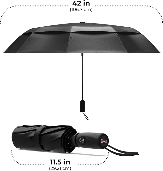 Windproof Travel Umbrella - Image 9