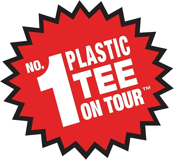 Pride Golf Tee Performance Plastic Golf Tees - Stars and Stripes - 2-3/4" 100 Count - Designed for Less Friction and Longer Drives - Made in the USA