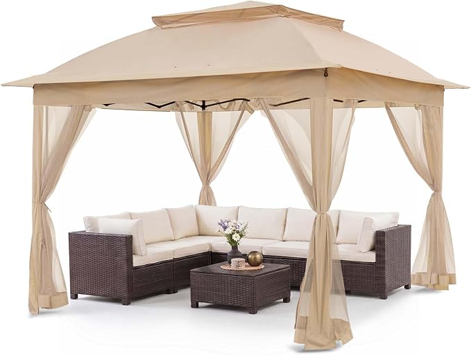 COOS BAY 11x11 Pop Up Gazebo by COOSBAY