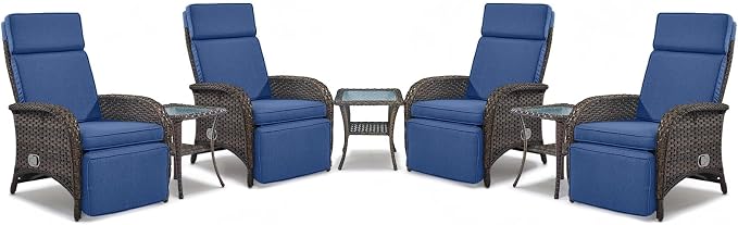 7 Piece Wicker Patio Furniture Set by Belord