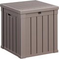 ROJIK 51 Gallon Resin Deck Box, Lockable Waterproof Weatherproof Outdoor by ROJIK