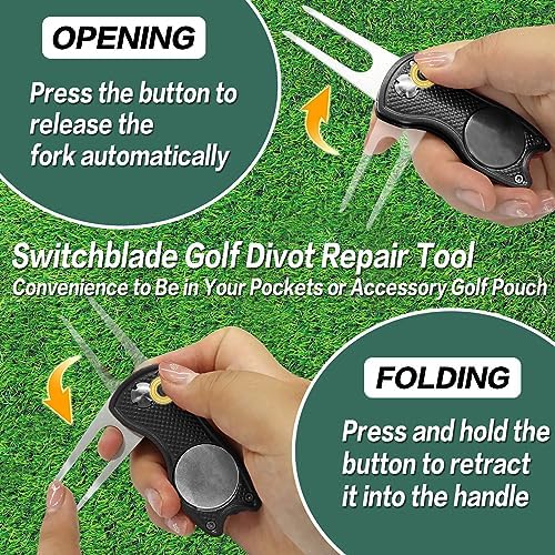 FINGER TEN Golf Divot Repair Tool & Ball Marker - Image 3