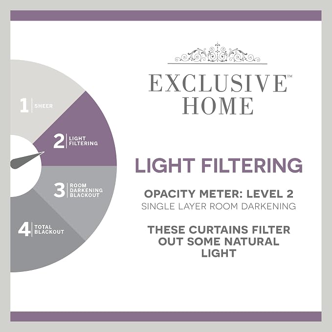 Exclusive Home Cabana Solid Indoor/Outdoor Light Filtering Hook-and-Loop Tab - Image 10