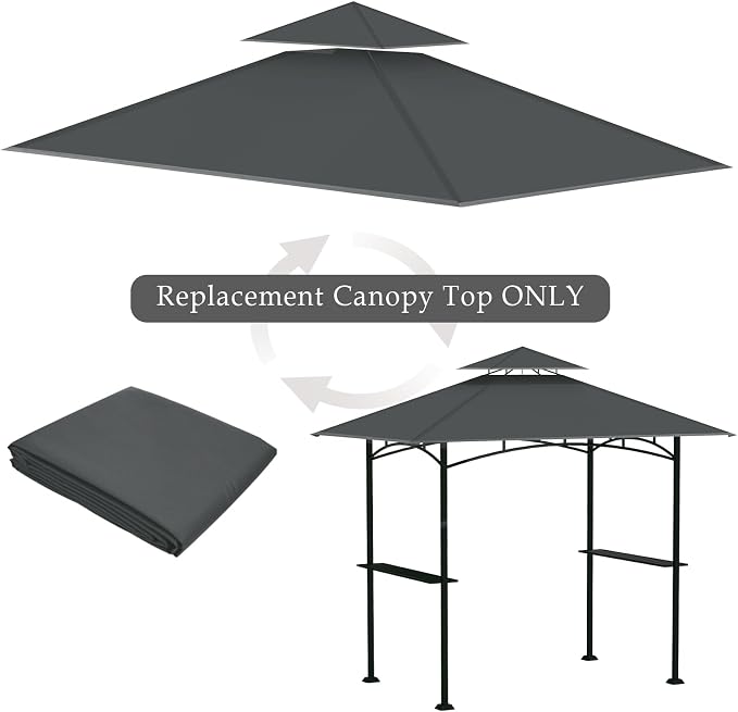5x8 Grill Gazebo Replacement Top - Image 6