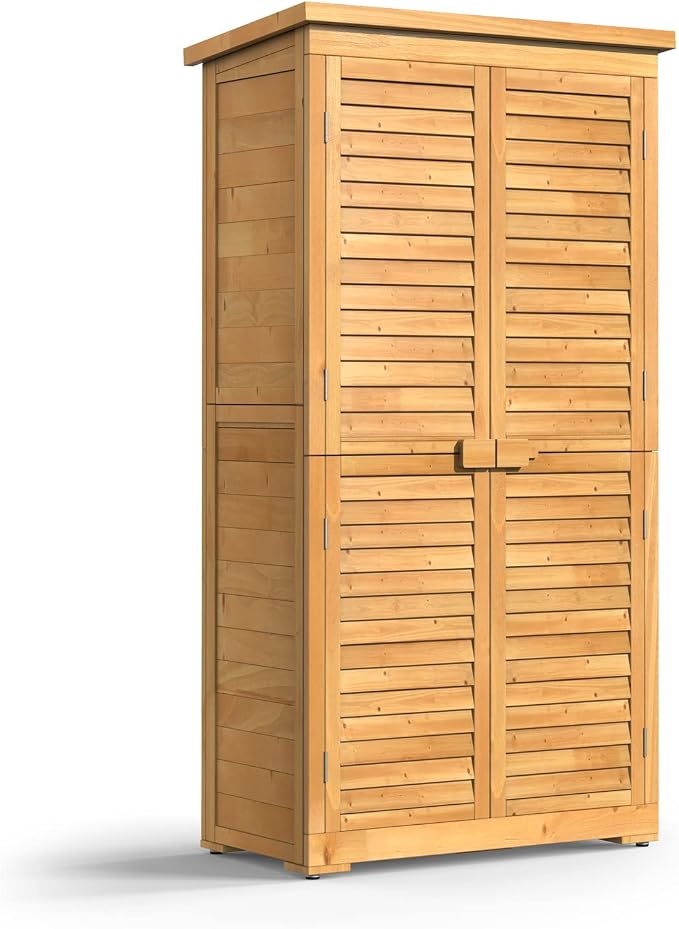 Bealife 63.2" Outdoor Storage Cabinet - Image 8