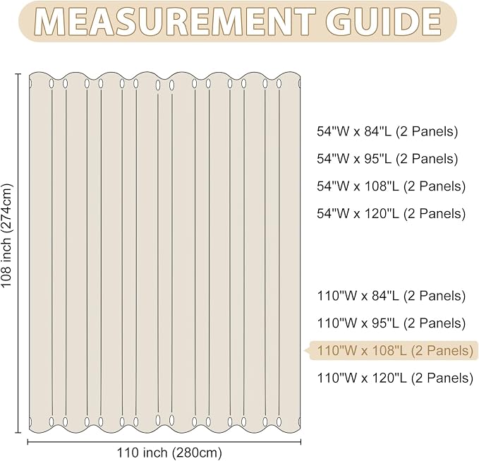 HDCAXKJ Waterproof Outdoor Curtains - Image 7