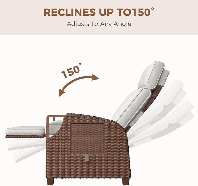 Grand patio Outdoor Recliner - Image 5