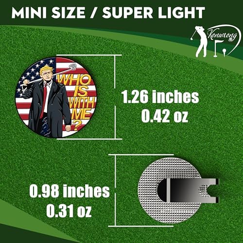 Funny Golf Ball Marker Magnetic Hat Clip - Image 6