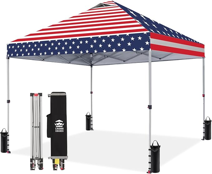 CROWN SHADES 10x10 Pop Up Canopy Tent by Unknown