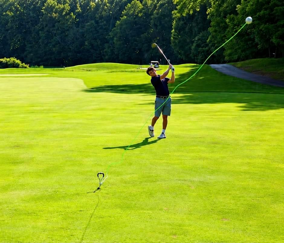 SWING AWAY! Golf Training Tool for Drivers & Irons - Image 4