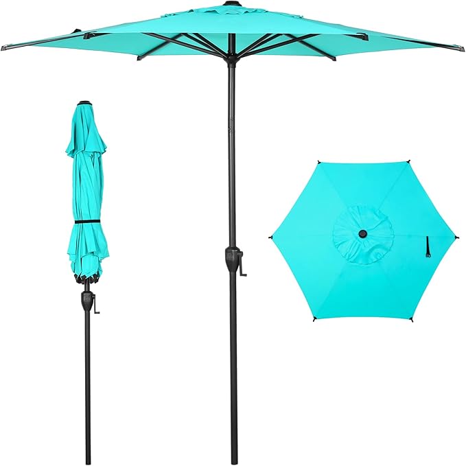 Abba Patio 7.5FT Lyon Outdoor Patio Umbrella Outdoor Table Umbrella by AbbaPatio