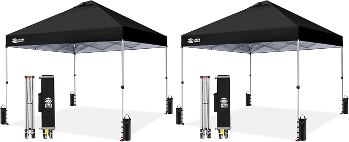 CROWN SHADES 10x10 Pop Up Canopy Tent by CrownShades