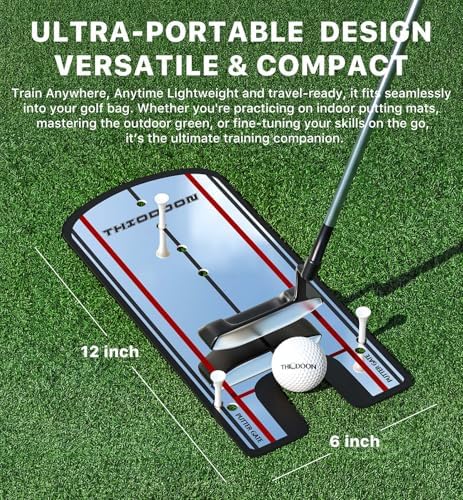 3mm Ultra-Thin Golf Putting Mirror - Image 2