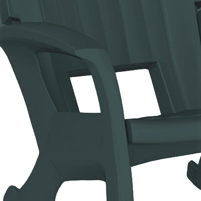 Rockaway Heavy Duty All Weather Patio or Deck Rocking Chair, and Patio - Image 9