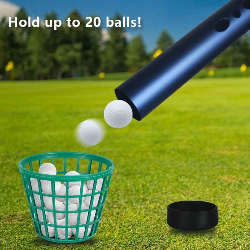Golf Ball Retriever, Aluminum Golf Ball Picker Upper Tube - Image 6
