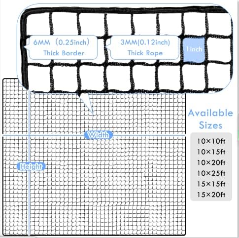 Amazgolf Golf Net, 40Ft Golf Practice Net, Sports Practice Barrier Net - Image 3