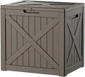 35 Gallon Outdoor Storage Box Waterproof Weatherproof Deck Box | Lockable by EASYUP