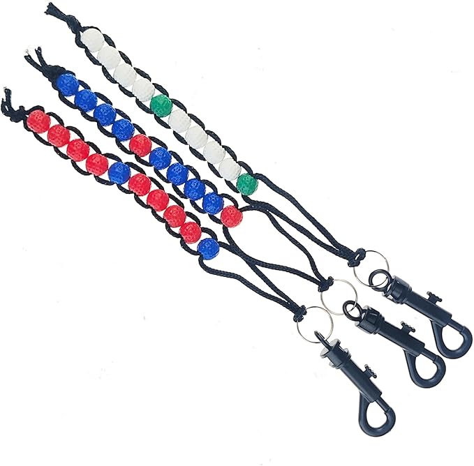 3/6/10/15 Pack Golf Bead Counter Golf Stroke Counter Golf Counter with Clip