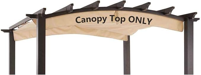 Pergola Shade Cover Replacement Canopy Top Compatible by Unknown
