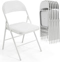 VINGLI 8 Pack Folding Chairs by VINGLI