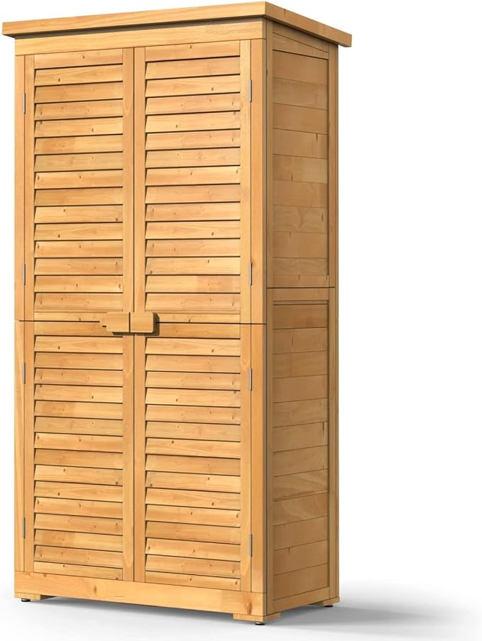 Bealife 63.2" Outdoor Storage Cabinet - Image 9
