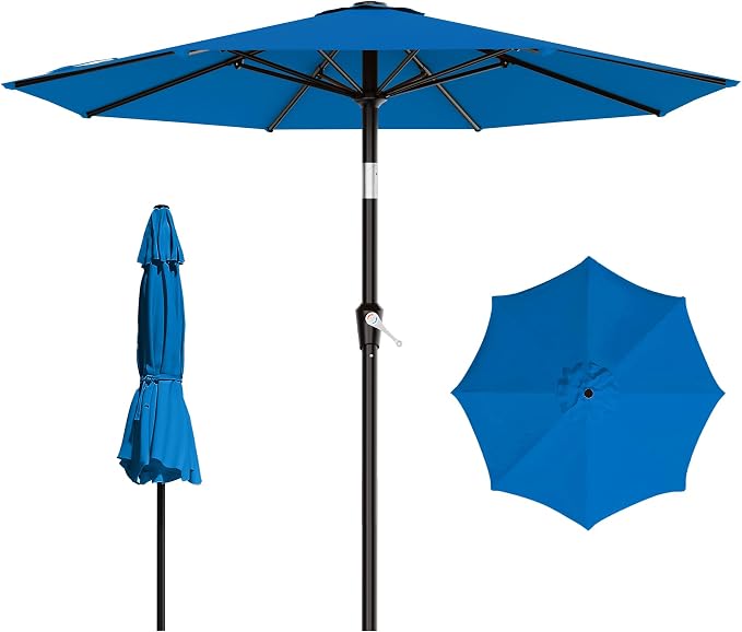 9 FT Patio Umbrella for Outdoor, Outdoor Table Umbrella by AreShark