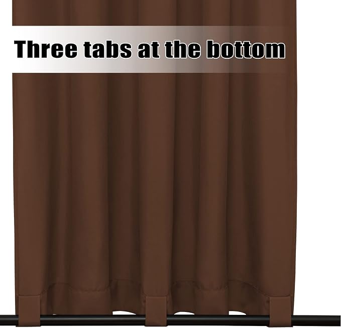 Easy-Going Outdoor Curtains for Patio 1 Panel, 54x108 inch, Weatherproof - Image 4