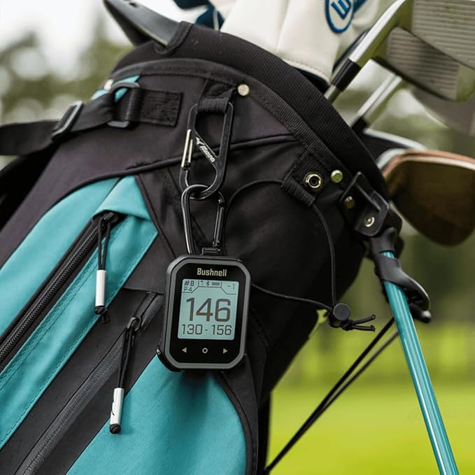Bushnell Golf Phantom 3 Slope GPS Handlheld (Red/Blue) | 38,000+ Courses, Slope Compensation, Hazard Info, Distance Calculator, Scorekeeping, Magnet Mount, Touchscreen | Signature Series Gift Bundle