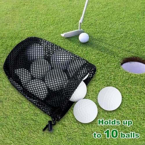 Golf Ball Storage Bag-6 Pack Mesh Bags - Image 3