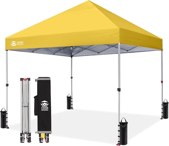 CROWN SHADES 8x8 Pop Up Canopy Tent by Unknown